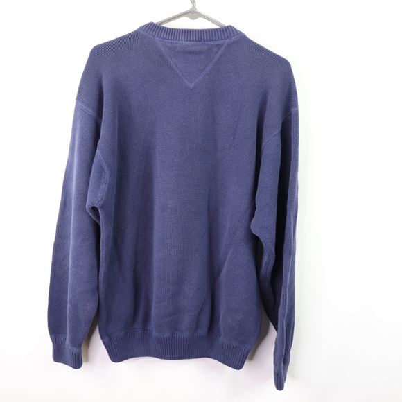 Vtg 90s Tommy Hilfiger Mens Large Crewneck Sweater - Picture 6 of 8